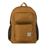 Carhartt B0000532 27L Single-Compartment Backpack detalje med firmalogo