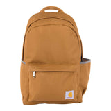 Carhartt B0000553 21L Classic Backpack nærbillede med tryk