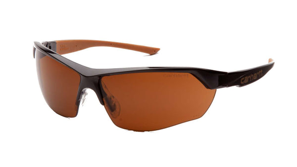 Carhartt Egb11Dt Half Ratcheting Temple Safety Glasses med tryk eller logo – arbejdstøj og firmatøj