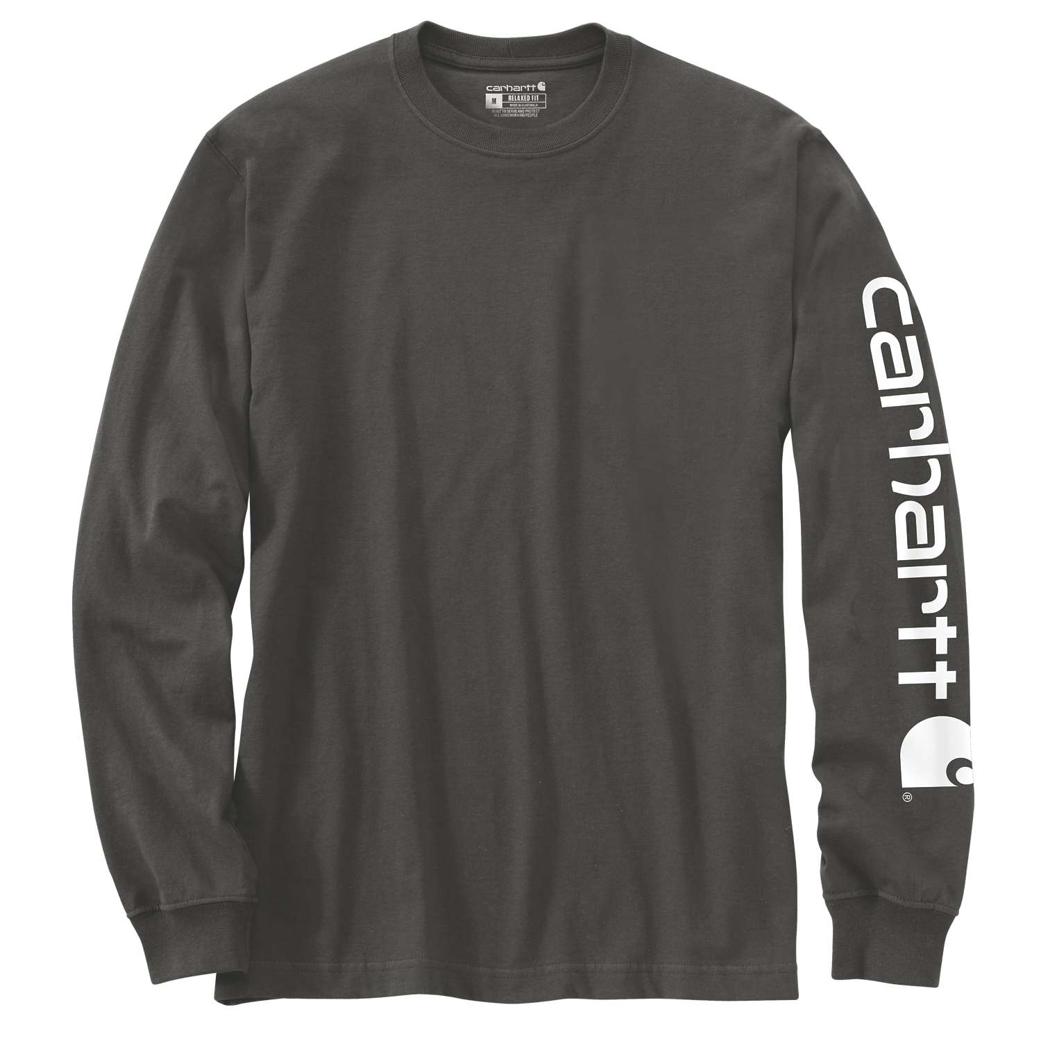 Carhartt Ek231 Sleeve Logo T-Shirt L/S produktbillede med logo