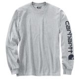 Carhartt Ek231 Sleeve Logo T-Shirt L/S produktfoto med tryk