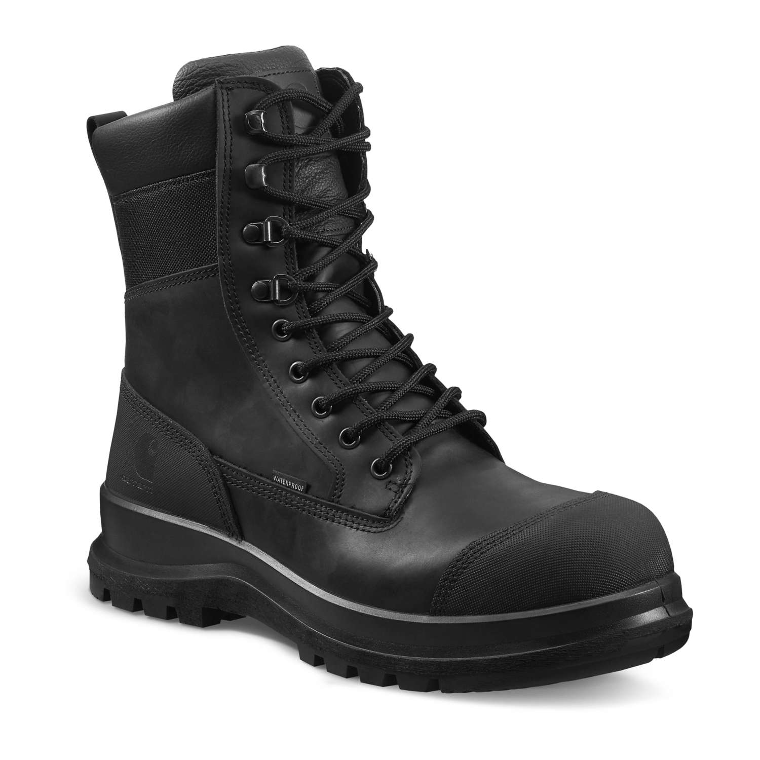 Carhartt F702905 Men’S Detroit Rugged Flex Waterproof Insulated S3 High Work Boot med tryk eller logo – arbejdstøj og firmatø