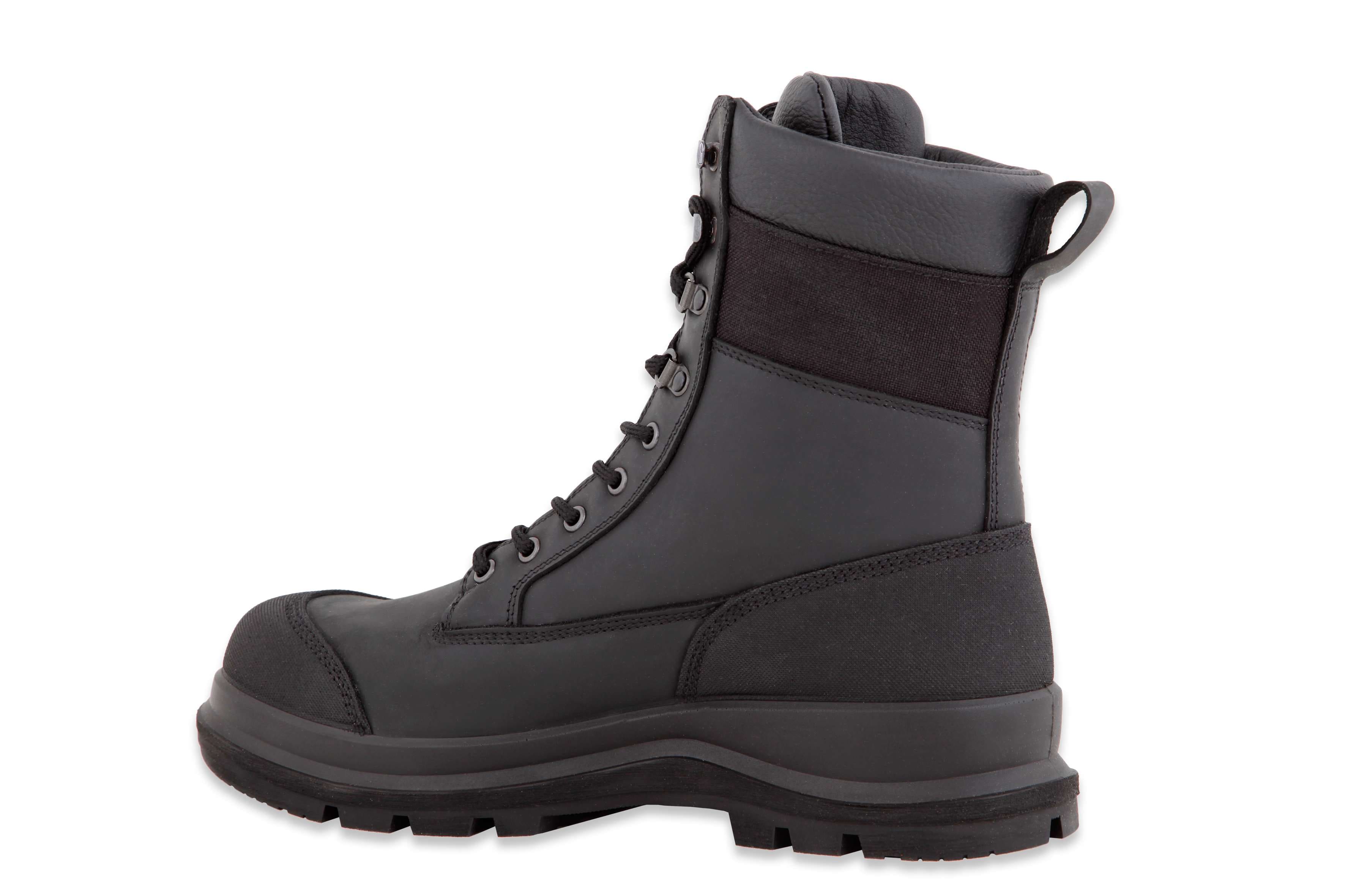 Carhartt F702905 Men’S Detroit Rugged Flex Waterproof Insulated S3 High Work Boot produktbillede med logo