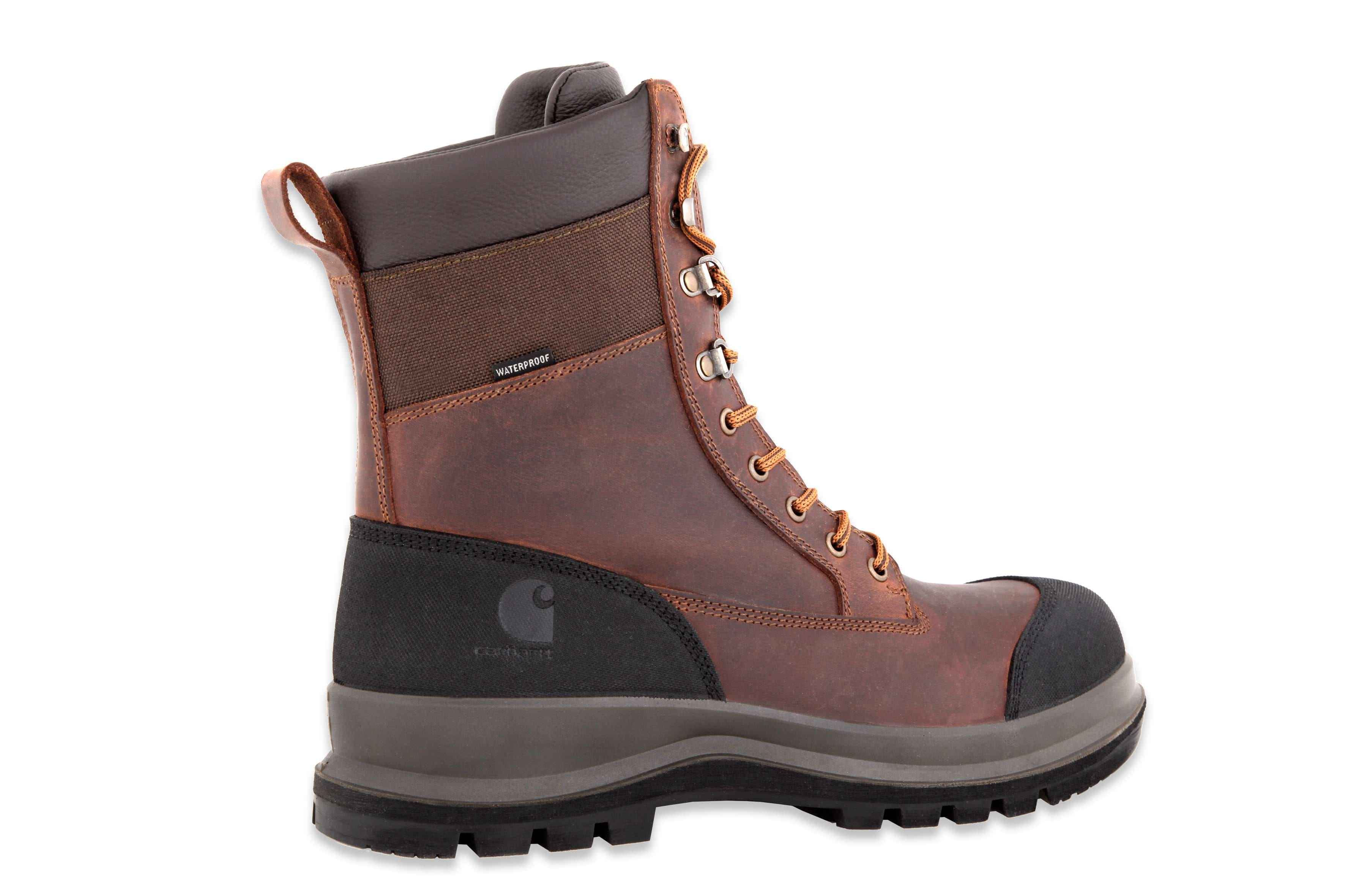 Carhartt F702905 Men’S Detroit Rugged Flex Waterproof Insulated S3 High Work Boot produktfoto med firmalogo