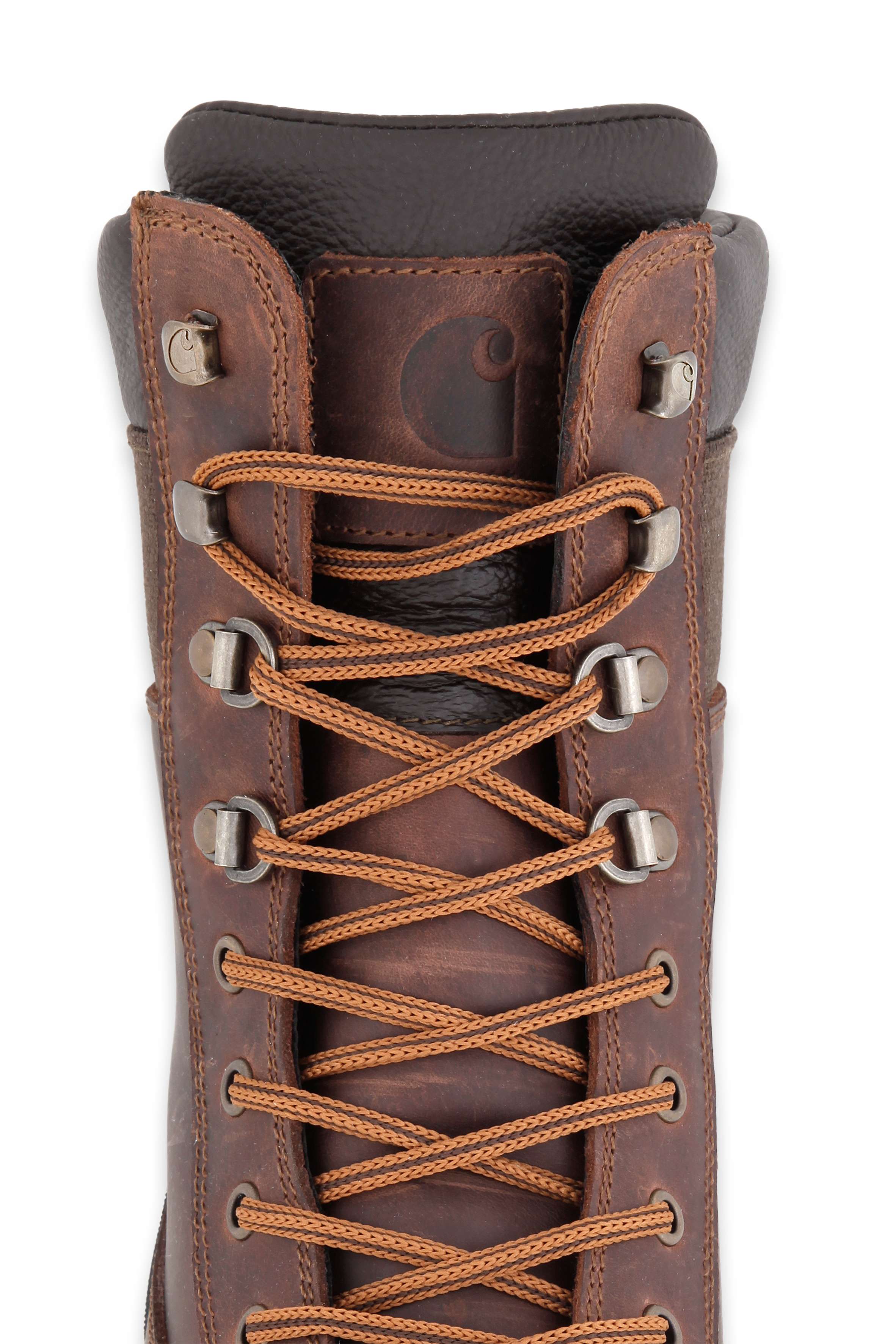 Carhartt F702905 Men’S Detroit Rugged Flex Waterproof Insulated S3 High Work Boot produktbillede med logo