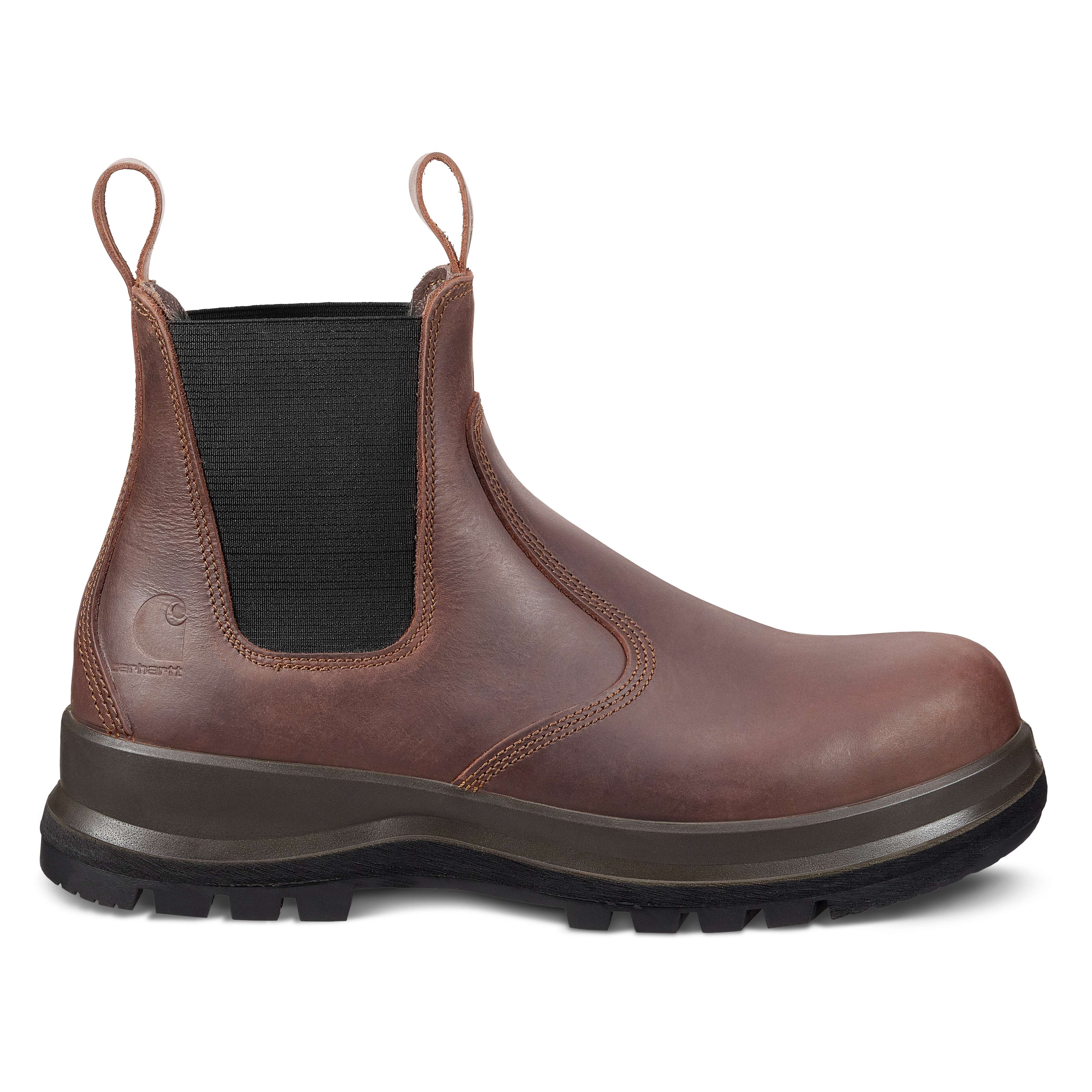 Carhartt F702919 Carter Chelsea Boot nærbillede til broderi