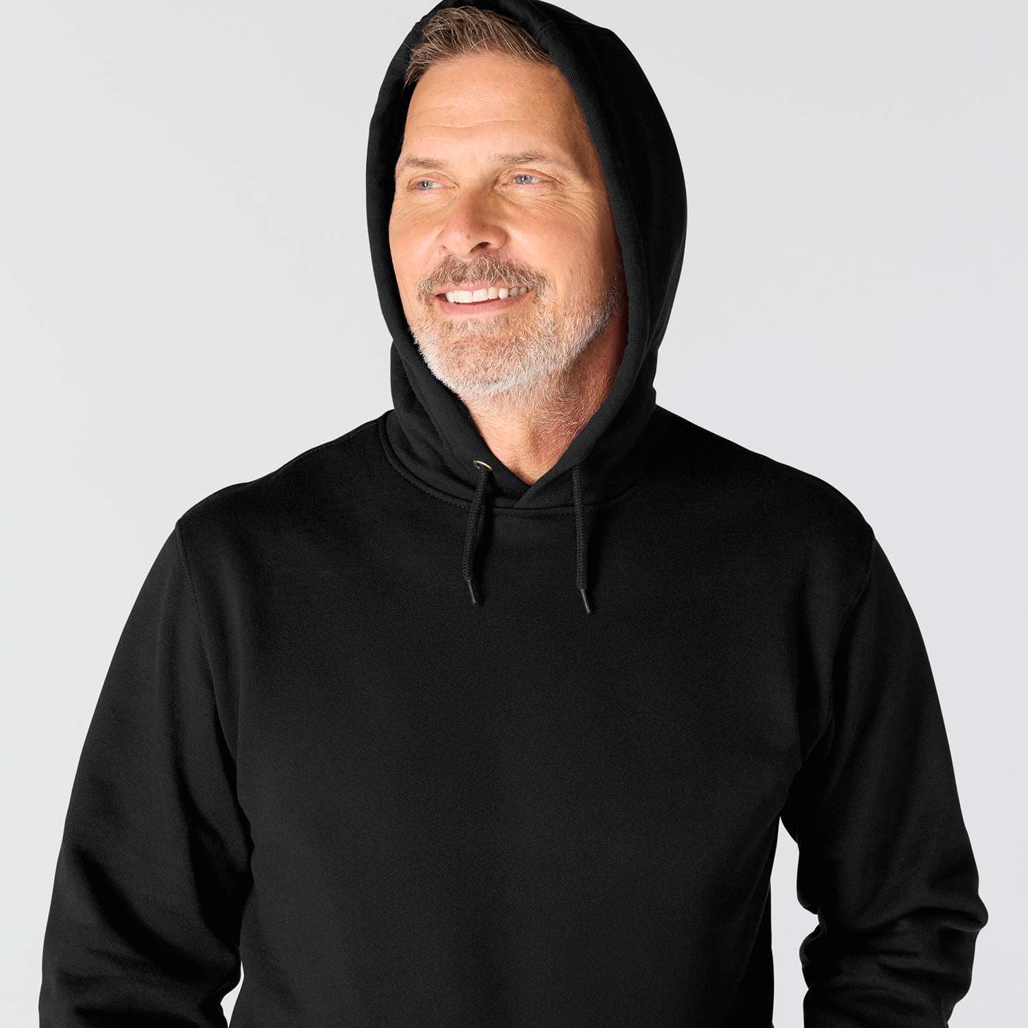 Carhartt K121 Marquette Sweatshirt nærbillede med firmalogo