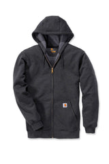 Carhartt K122 Marquette Full-Zip Sweatshirt Sweatshirt produktfoto med tryk