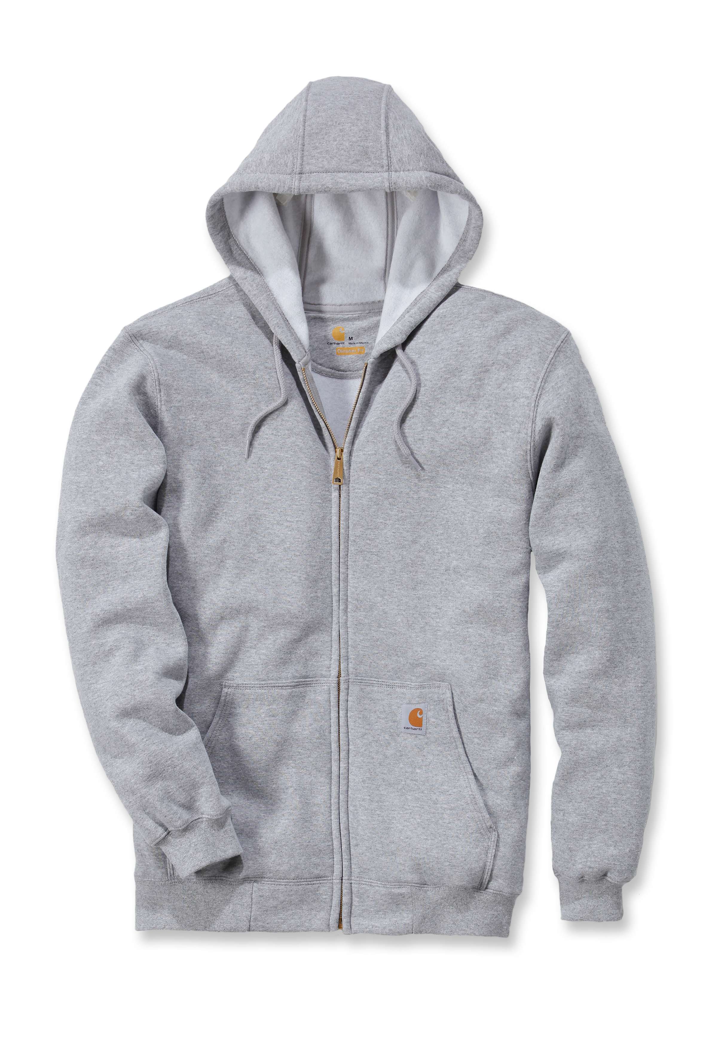 Carhartt K122 Marquette Full-Zip Sweatshirt Sweatshirt nærbillede med tryk