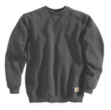 Carhartt K124 Midweight Crewneck Sweatshirt produktfoto med tryk