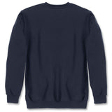 Carhartt K124 Midweight Crewneck Sweatshirt nærbillede med tryk
