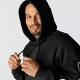Carhartt K288 Iconic K288 Logo Sweatshirt nærbillede med tryk