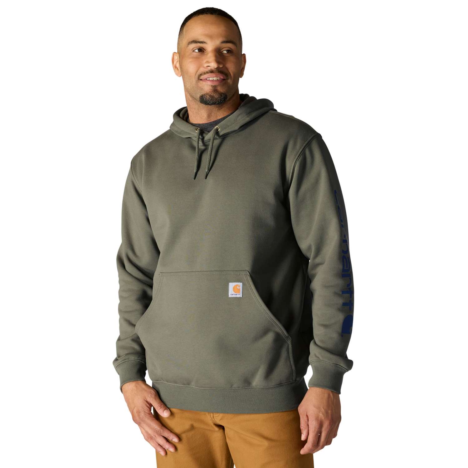 Carhartt K288 Iconic K288 Logo Sweatshirt materiale med logo