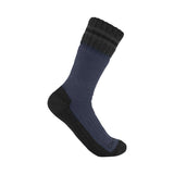 Carhartt Sb7742M Synthetic-Wool Blend Boot Sock 2 Pack produktbillede med logo