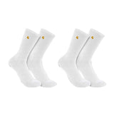 Carhartt Sc2252-M Midweight Crew Sock 2 Pack produktbillede med logo
