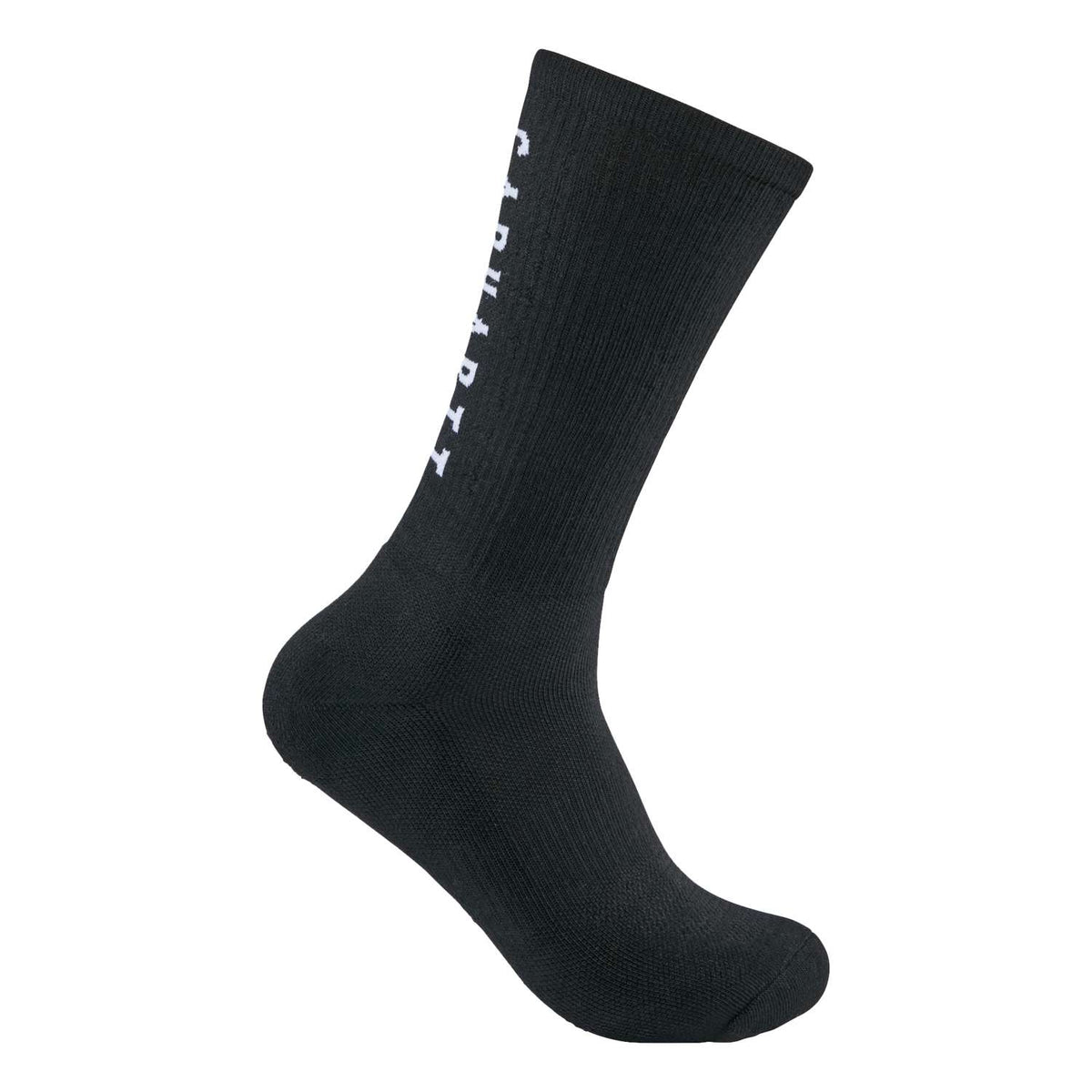 Carhartt Sc9913M Midweight Logo Crew Sock 3 Pack