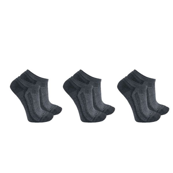 Carhartt Sl3283M Force Midweight Low Cut Sock 3 Pack med tryk eller logo – arbejdstøj og firmatøj