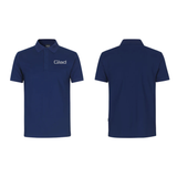 PEER GLADS ID G21006 GEYSER polo shirt | functional, navy m. broderet brystlogo