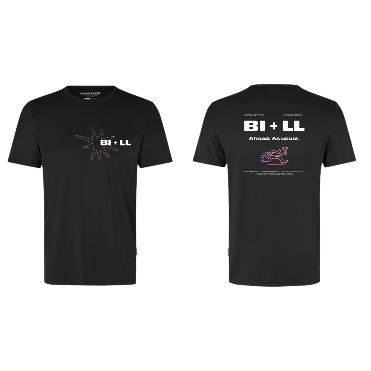 BI+LLs GEYSER G21040 T-shirt | essential m/front og ryglogo