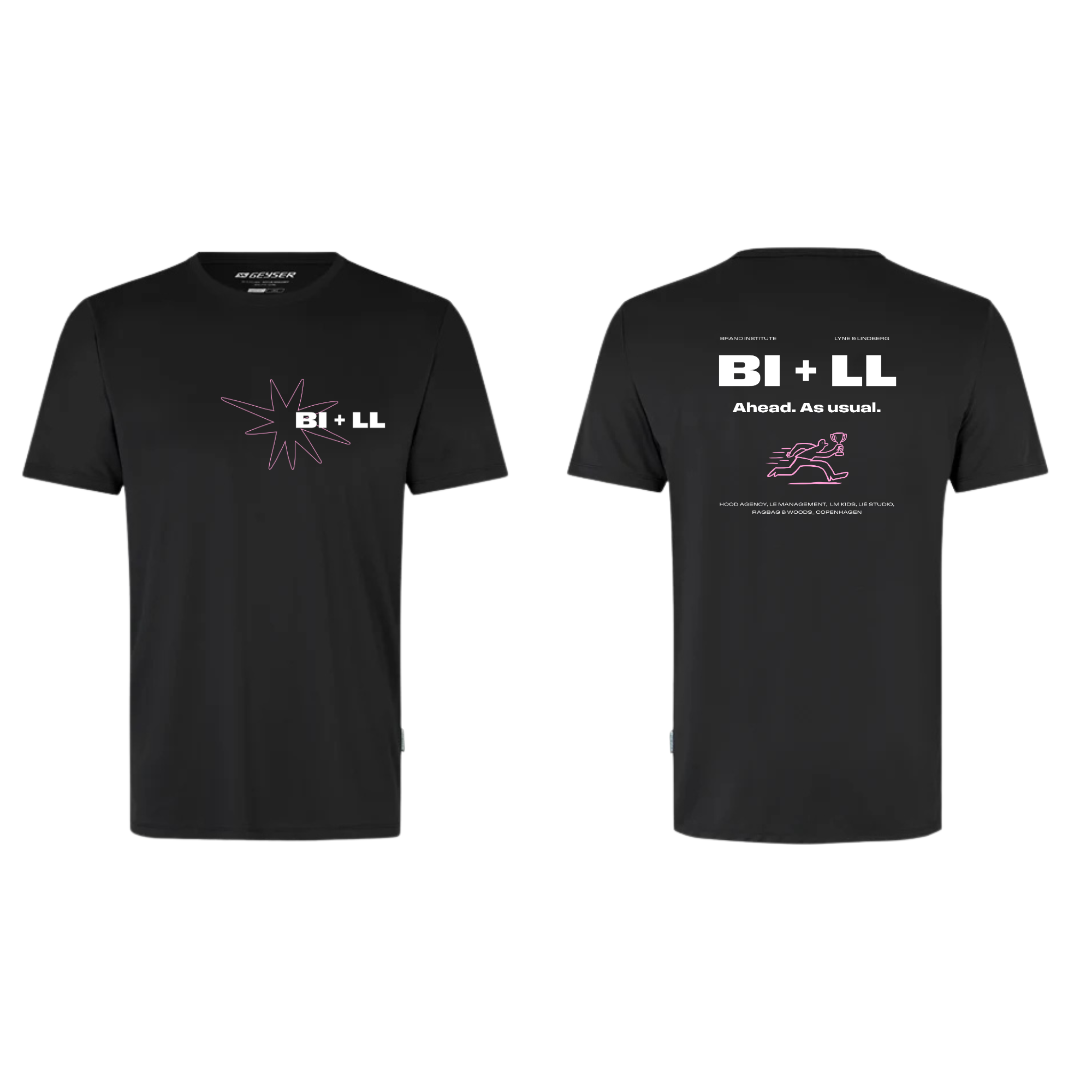 BI+LLs GEYSER G21040 T-shirt | essential m/front og ryglogo