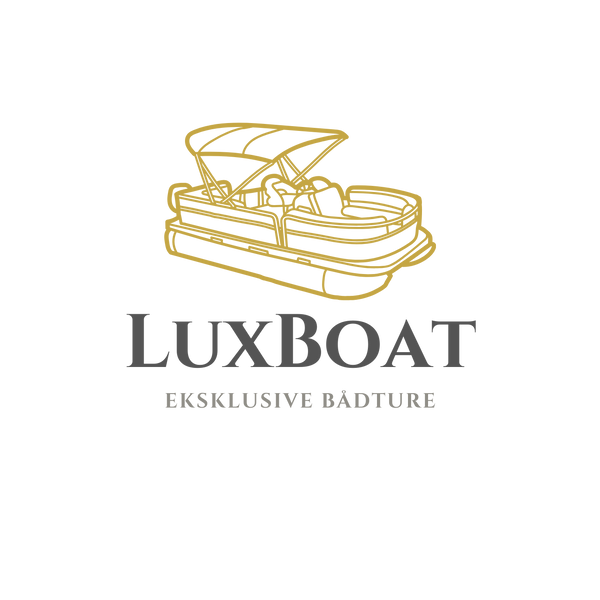 LuxBoat logo  - 280x180 - 928443, Gul & Mørkegrå