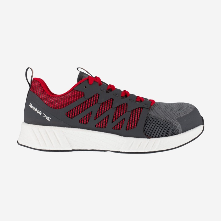 Reebok Ib1070S1P Fusion Flexweave Grey Red White Sport S1P/Esd