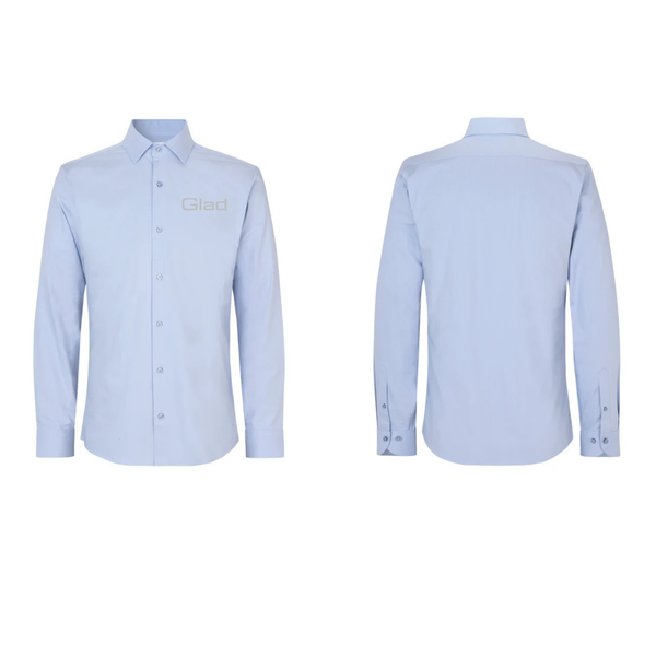 PEER GLADS ID S51 SEVEN SEAS S51 Hybrid shirt | slim m. broderet brystlogo