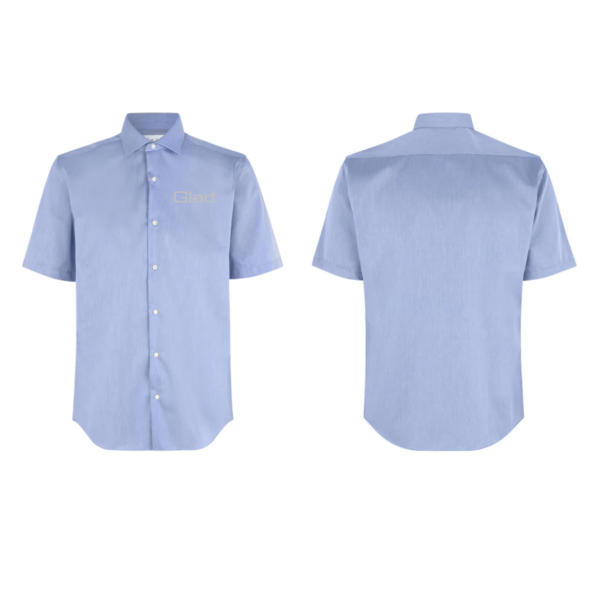 PEER GLADS SEVEN SEAS SS254 Fine Twill | modern | s/s m. broderet brystlogo