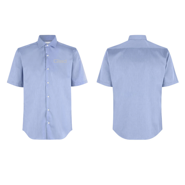 PEER GLADS SEVEN SEAS SS254 Fine Twill | modern | s/s m. broderet brystlogo