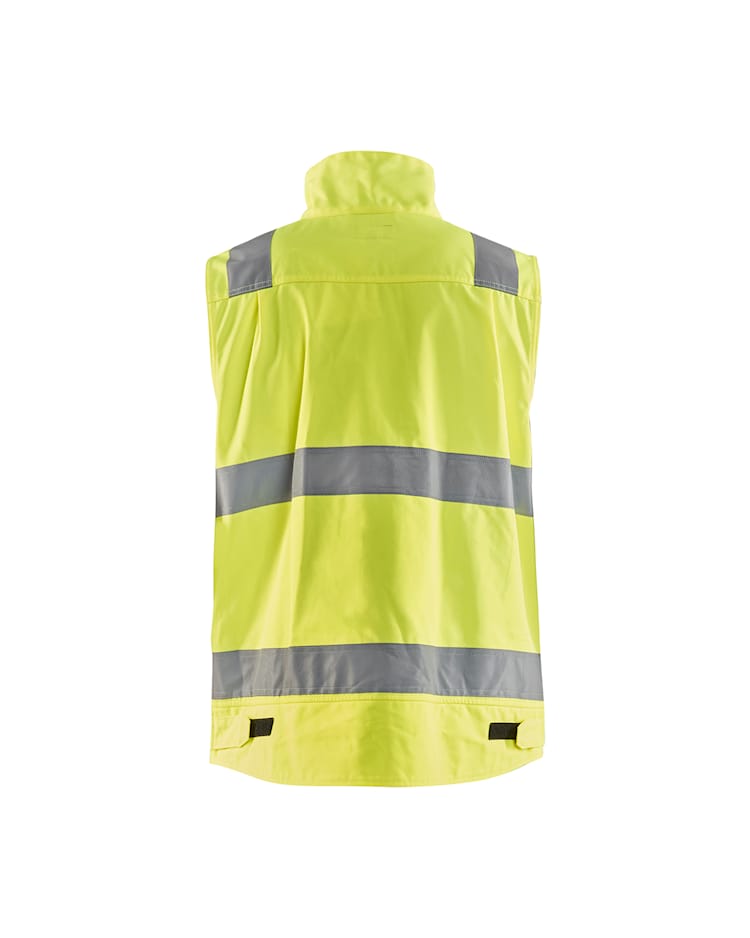 Blåkläder 8505 High Vis Vest, High Vis Gul/Marineblå