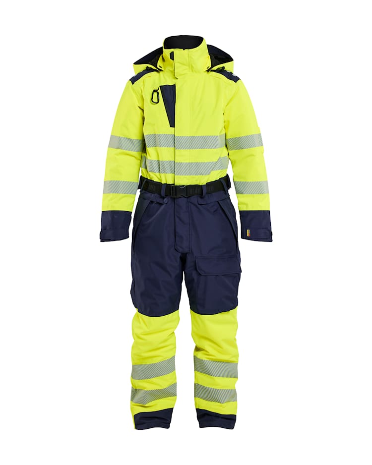 Blåkläder 6726 Dame High Vis Vinterkedeldragt, High Vis Gul/Marineblå