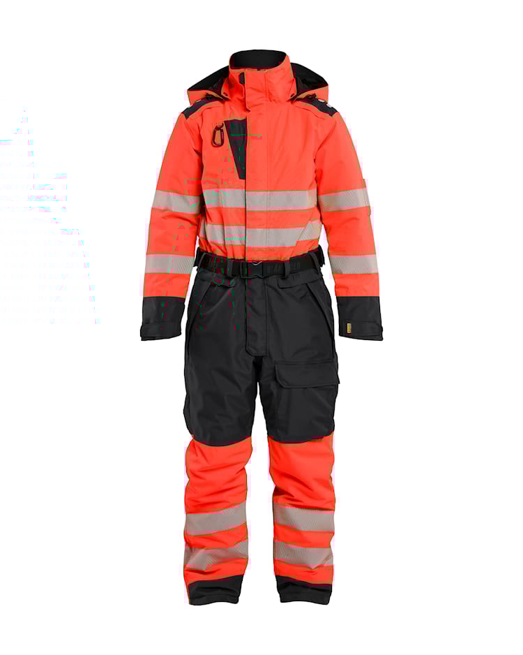 Blåkläder 6726 Dame High Vis Vinterkedeldragt, High Vis Rød/Sort