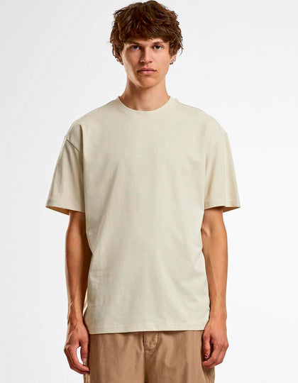 Build Your Brand Cotton Loose Tee med tryk eller logo – arbejdstøj og firmatøj