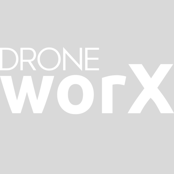 DroneWorX - Hvidt Bryst Logo uden Drone - 1028