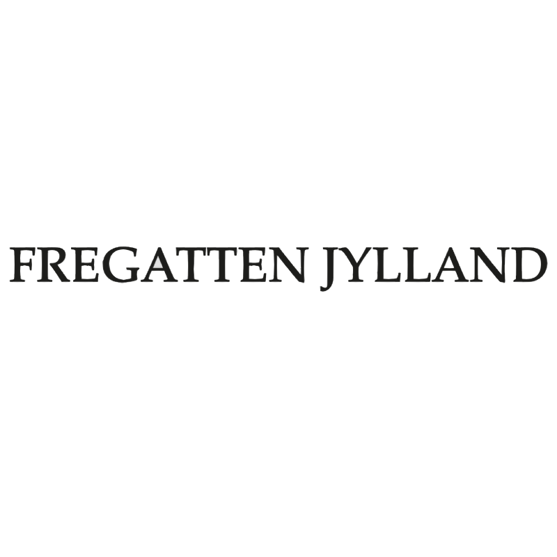 Fregatten Jylland logo  - 80x6 - 768042, Sort med tryk eller logo – arbejdstøj og firmatøj