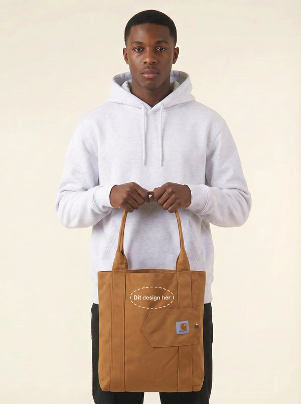 Carhartt Vertical Open Tote – Mulepose med logo fra Tojtryk.dk