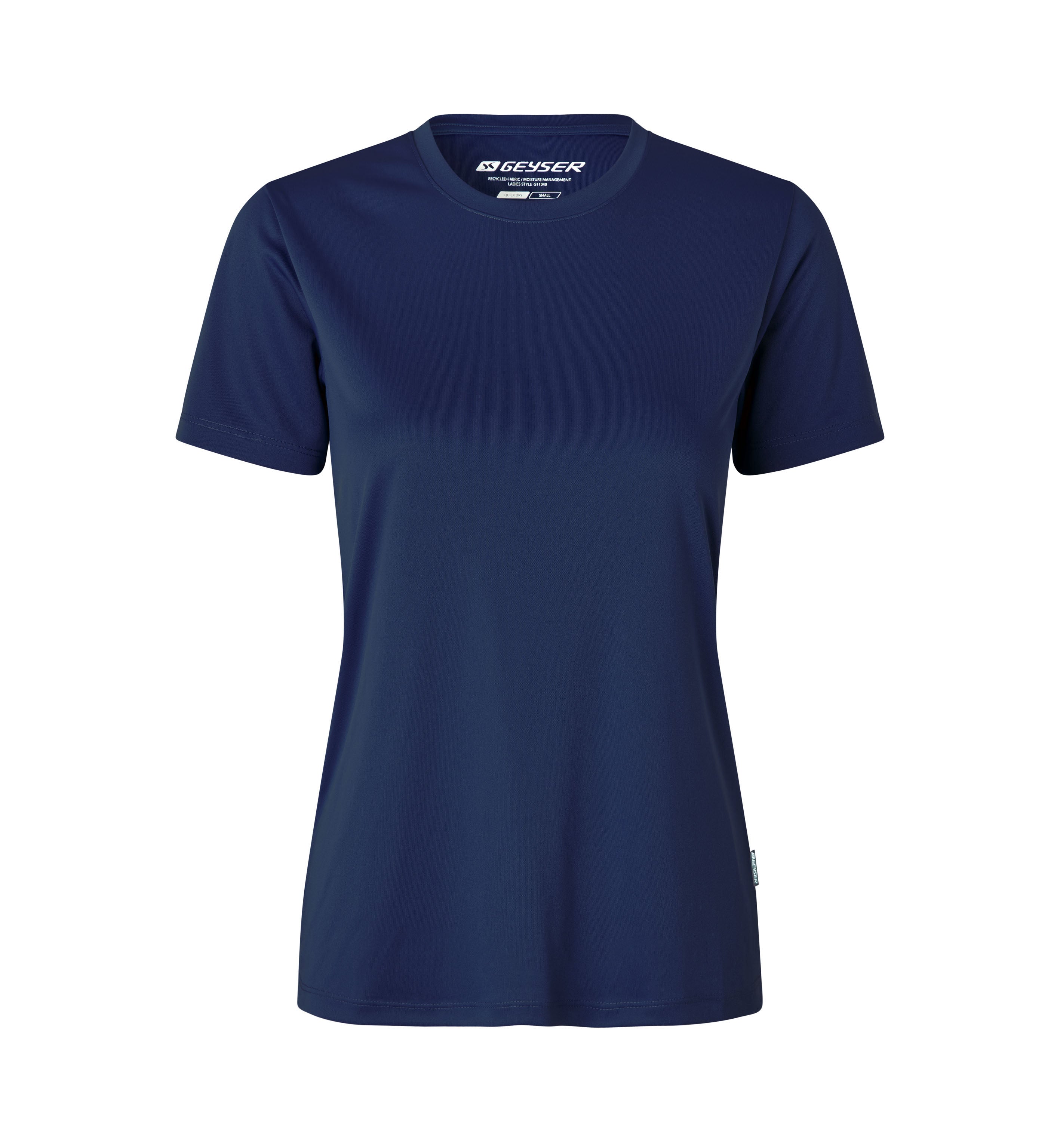 ID G11040 GEYSER T-shirt | essential | dame detalje med firmalogo
