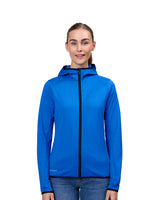 ID G11080 GEYSER stretch hoodie | dame detalje med firmalogo