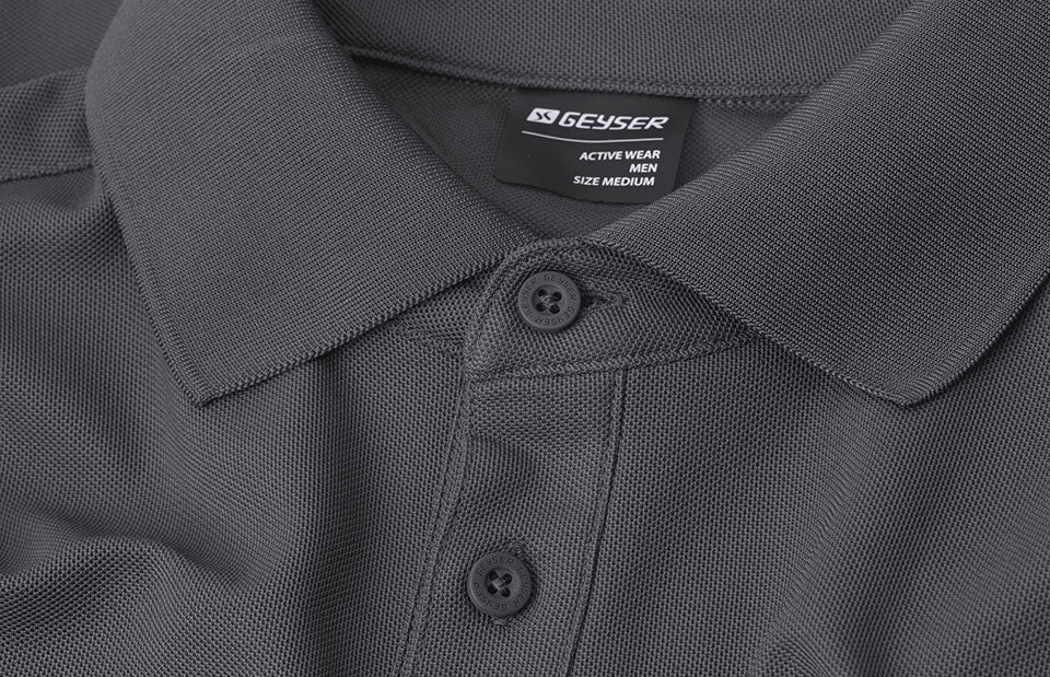 ID G21006 GEYSER polo shirt | functional produktfoto til broderi