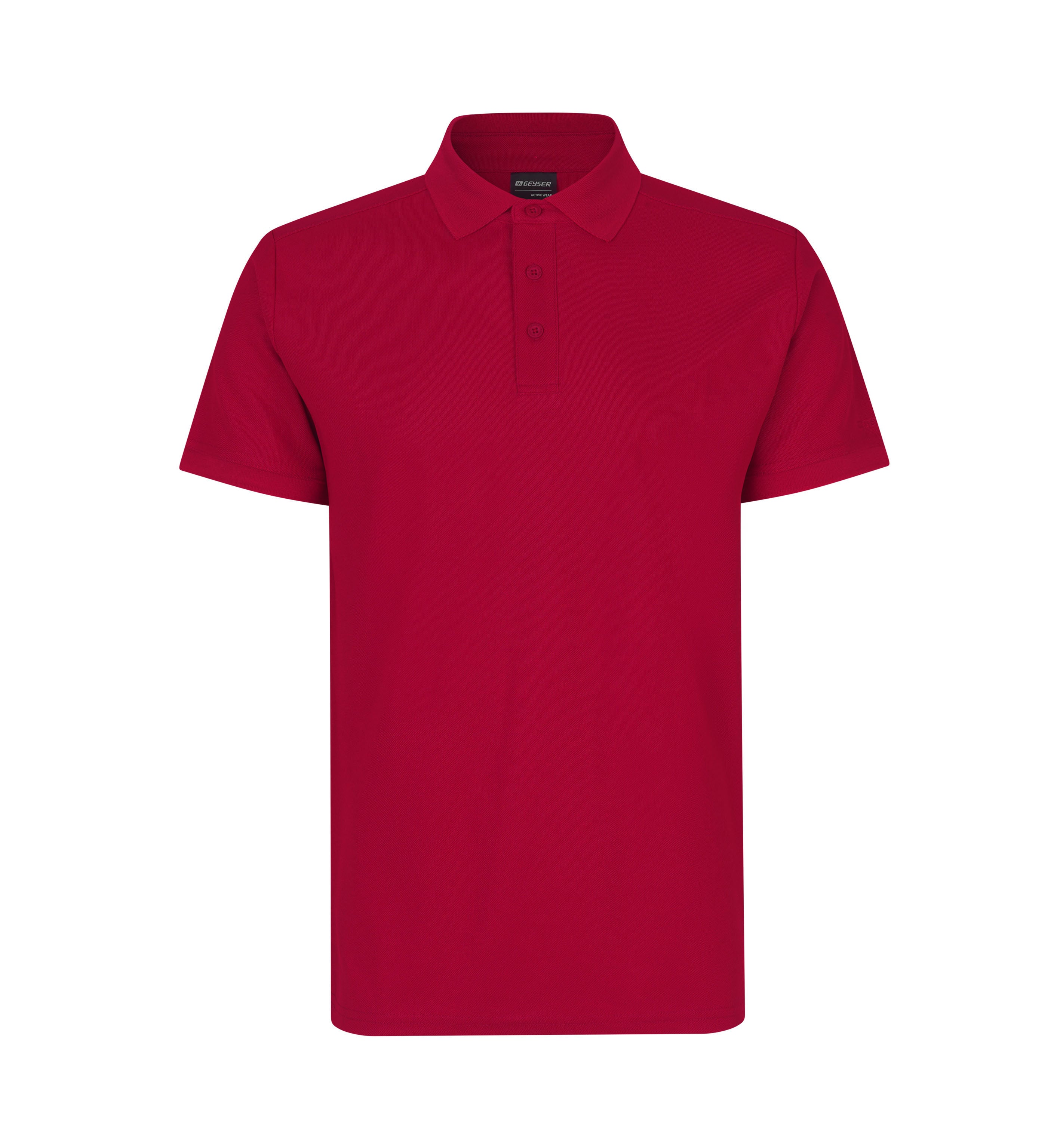 ID G21006 GEYSER polo shirt | functional nærbillede med tryk