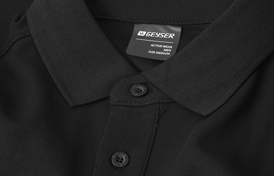ID G21006 GEYSER polo shirt | functional materiale med logo