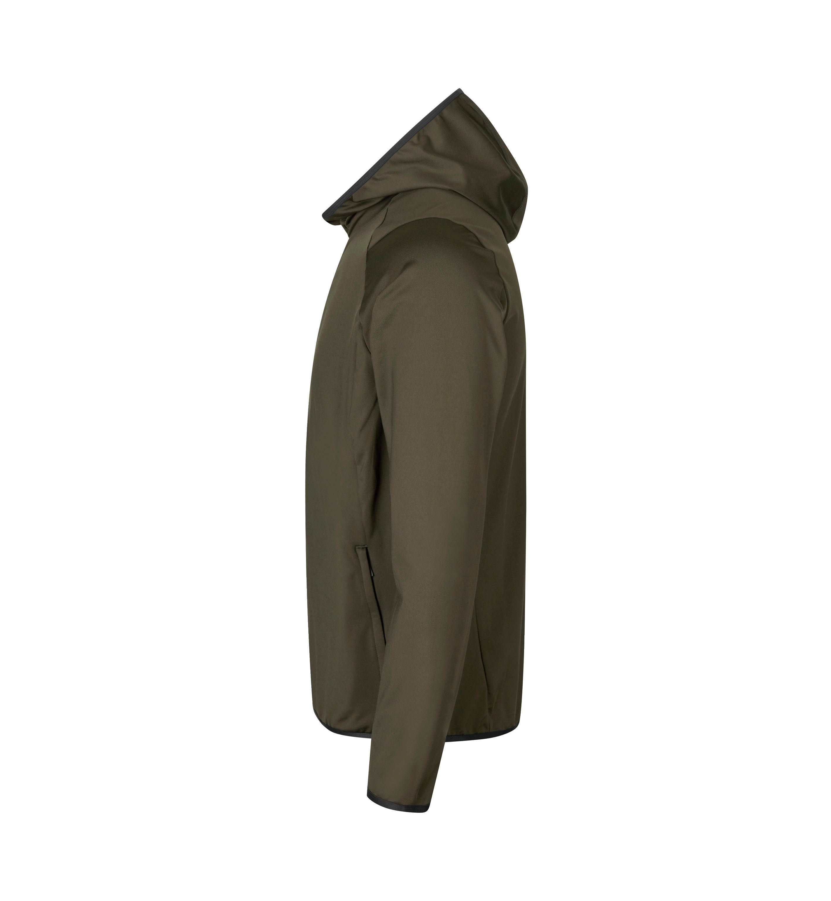 ID G21080 GEYSER stretch hoodie produktfoto med tryk