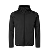 ID G21080 GEYSER stretch hoodie nærbillede med tryk