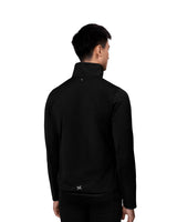 ID G21090 GEYSER stretch trainer | ¼ zip nærbillede med logo