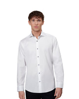 ID S370 SEVEN SEAS Fine Twill Contrast | modern materiale med firmalogo