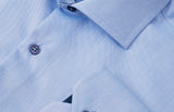 ID S370 SEVEN SEAS Fine Twill Contrast | modern materiale med logo