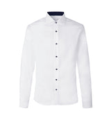 ID S371 SEVEN SEAS Fine Twill Contrast | slim med tryk eller logo – arbejdstøj og firmatøj