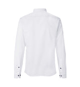 ID S371 SEVEN SEAS Fine Twill Contrast | slim produktbillede med logo