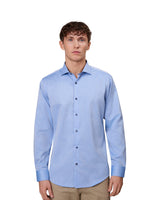 ID S371 SEVEN SEAS Fine Twill Contrast | slim produktfoto til broderi