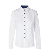 ID S372 SEVEN SEAS Fine Twill Contrast | modern | dame med tryk eller logo – arbejdstøj og firmatøj